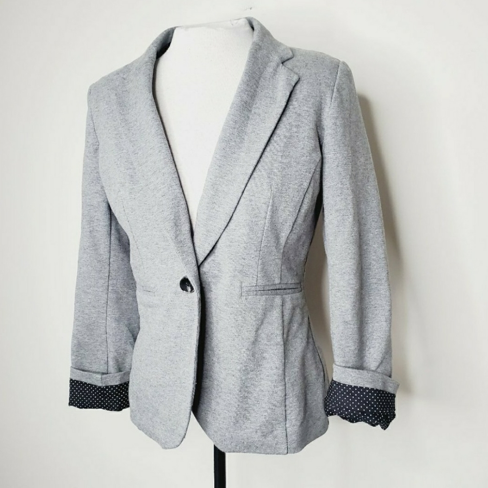 APT 9 Gray Blazer